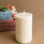 White Pillar Candle