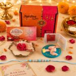 Rakhi with Urli Candle