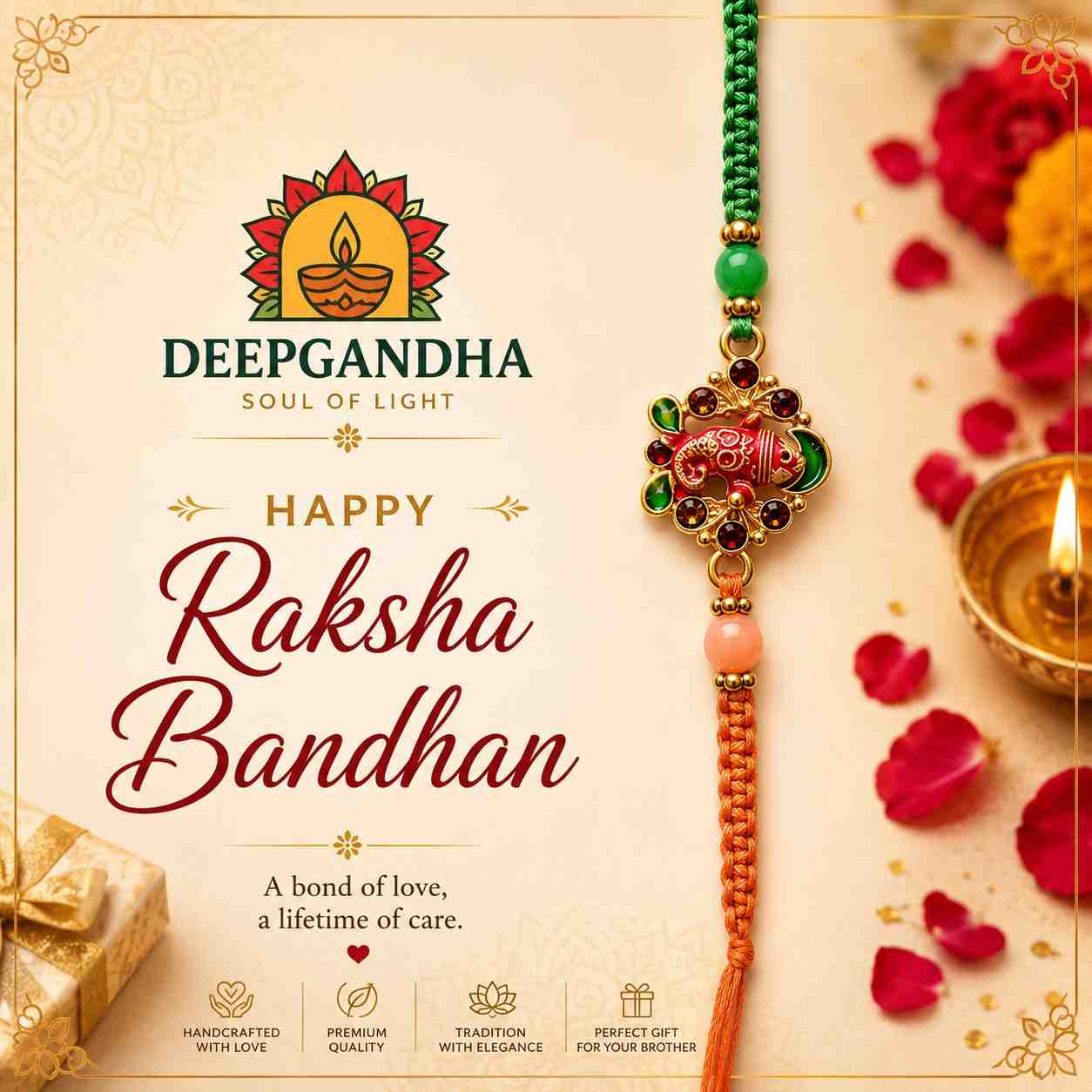 Designer Ganesh Rakhi